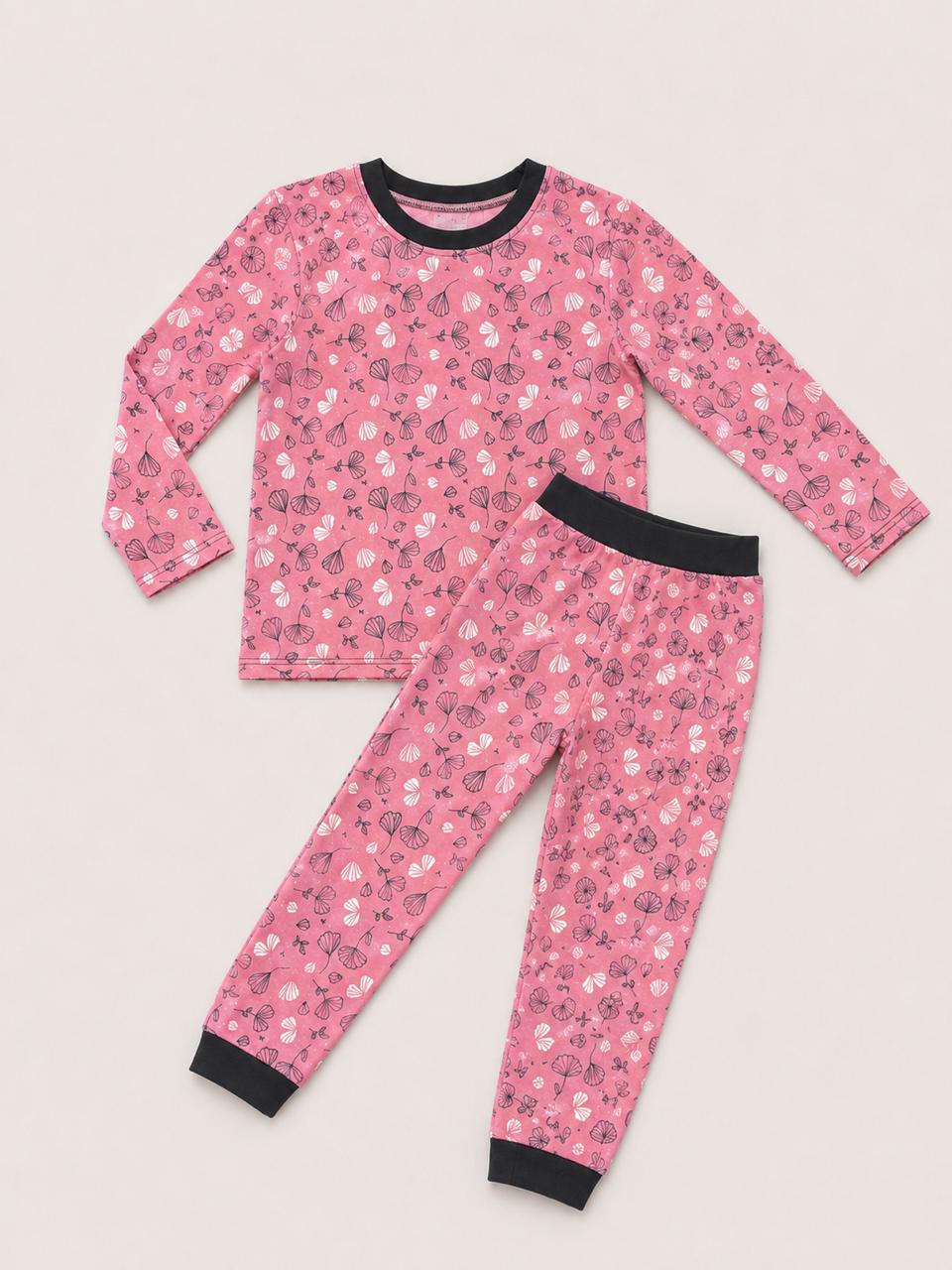 100% Cotton Girls Pajama Set Bundle (2-Pack)