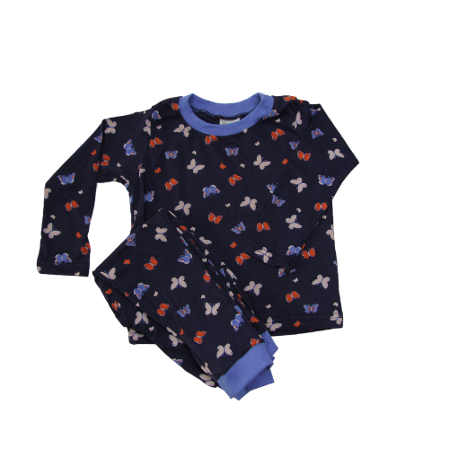 Navy Butterfly PJs