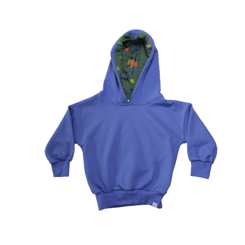 Denim Blue Cars Hood