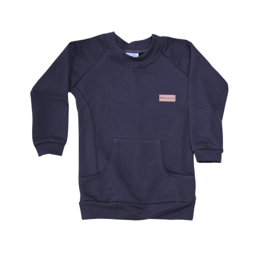 Raglan Chaser Top Charcoal