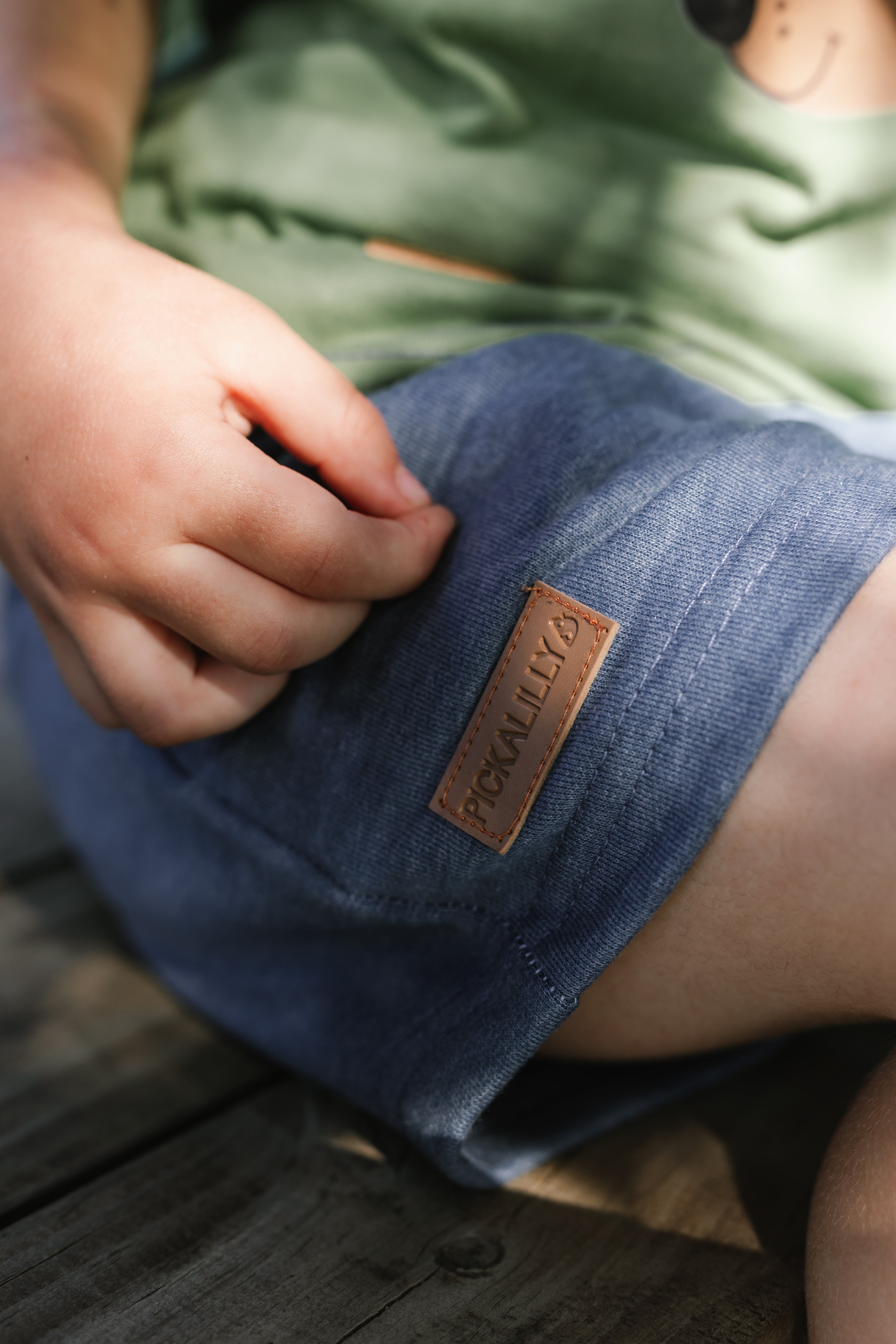 Boys Shorts Blue Melange