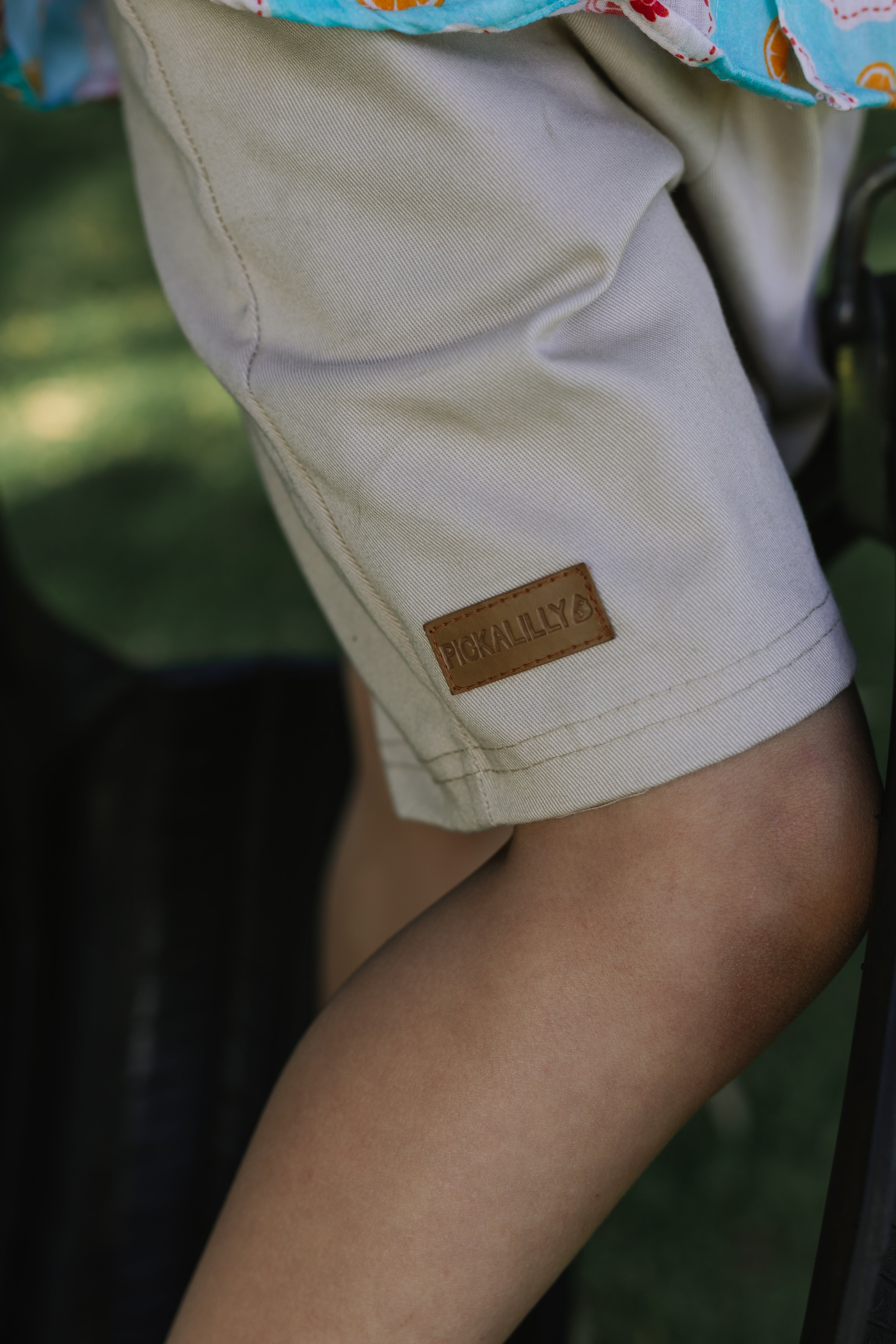 Boys Shorts Chino Stone