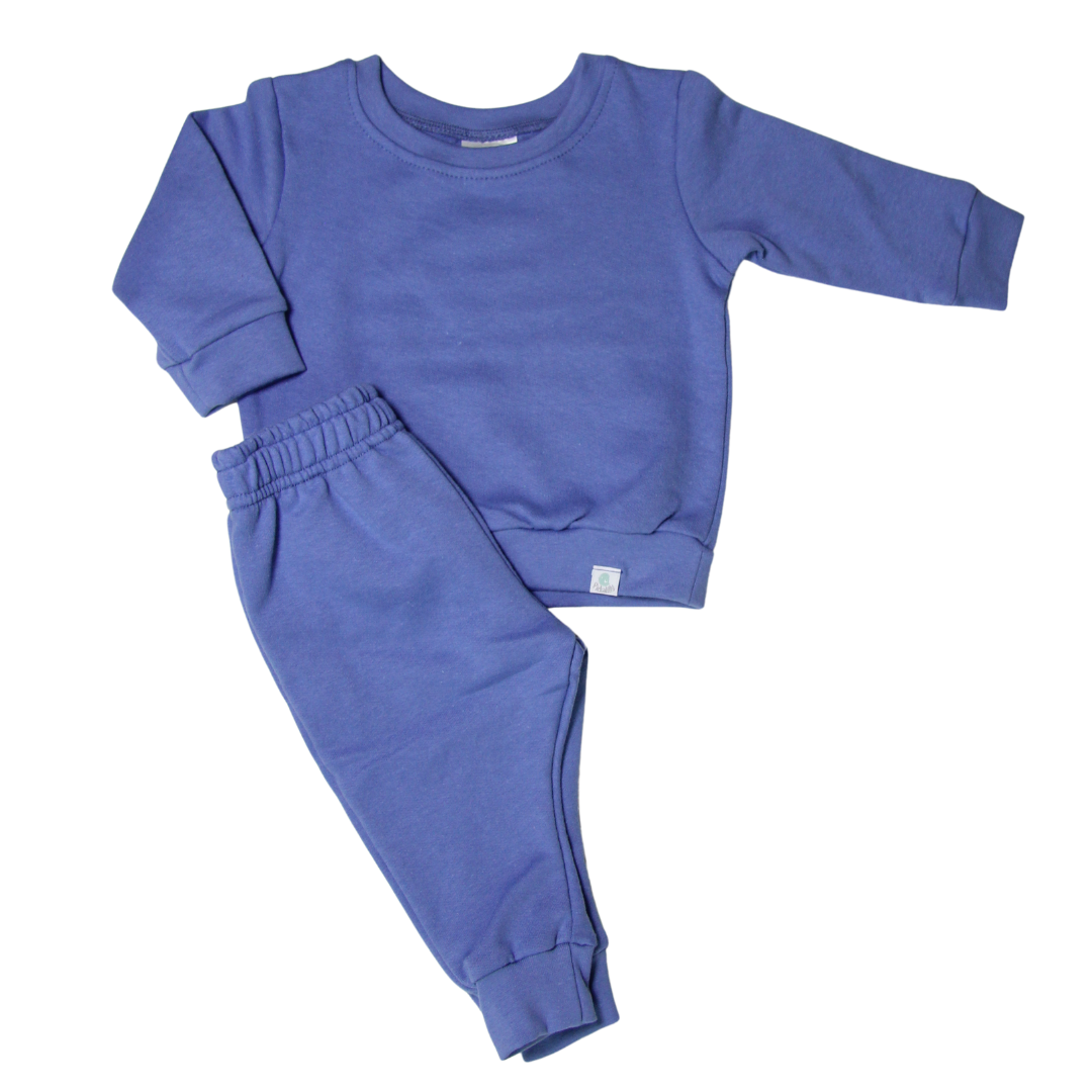 Baby Denim Tracksuit Set