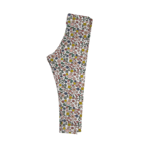 Girls Floral Leggings