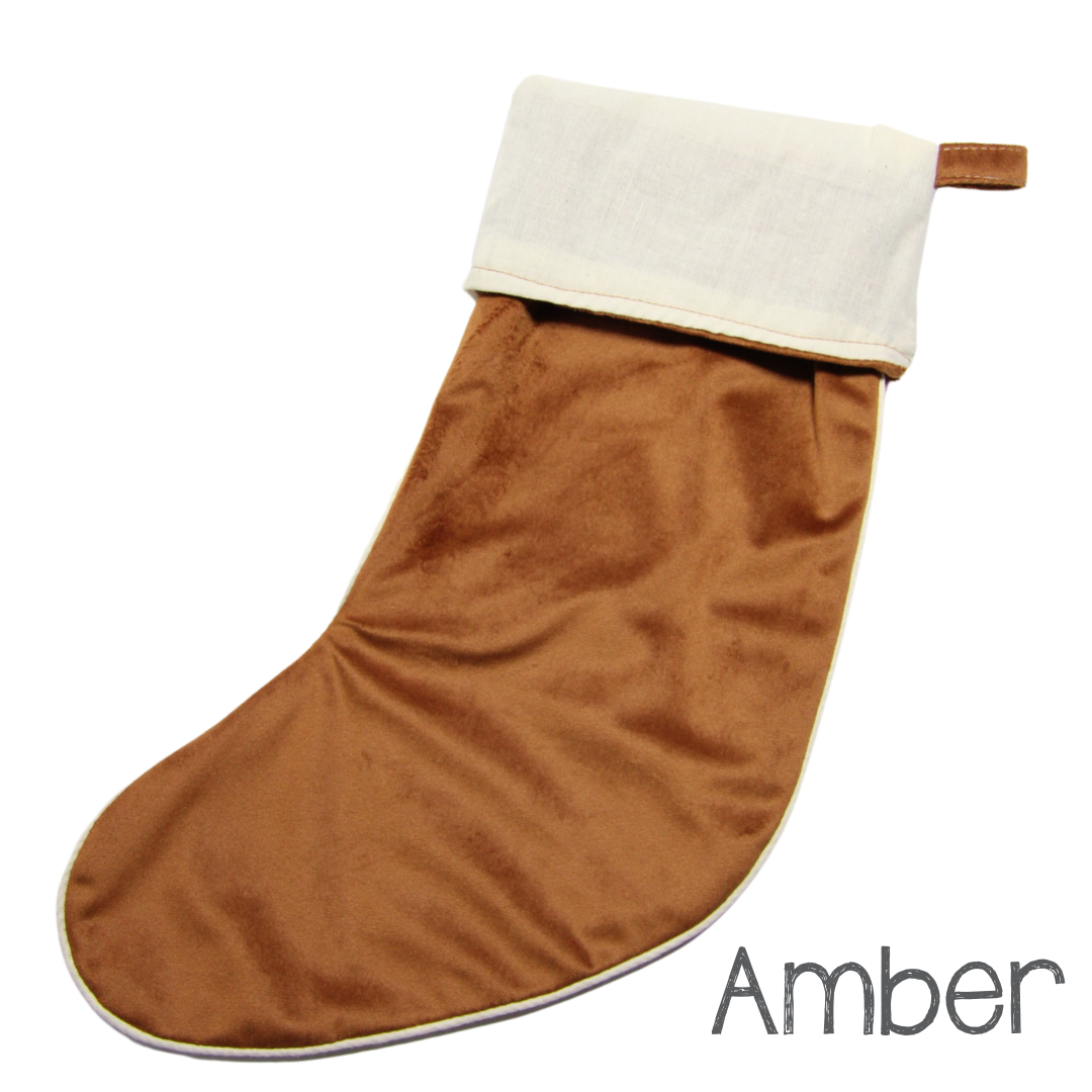 Amber Christmas Sock