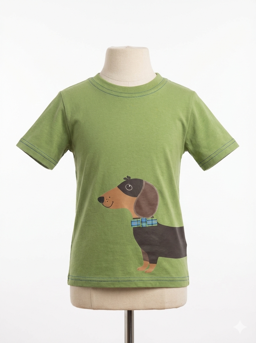 Boys T Shirts Sausage Dog print