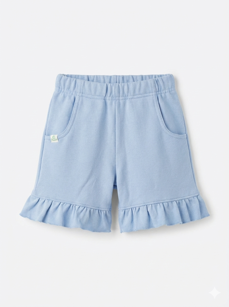 Girls shorts Baby Blue