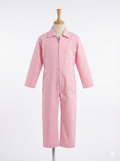 Overalls Light Pink print