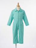 Overalls Turquoise print