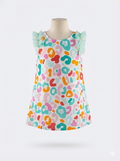 Girls Summer Pocket Colourful Cheetah print