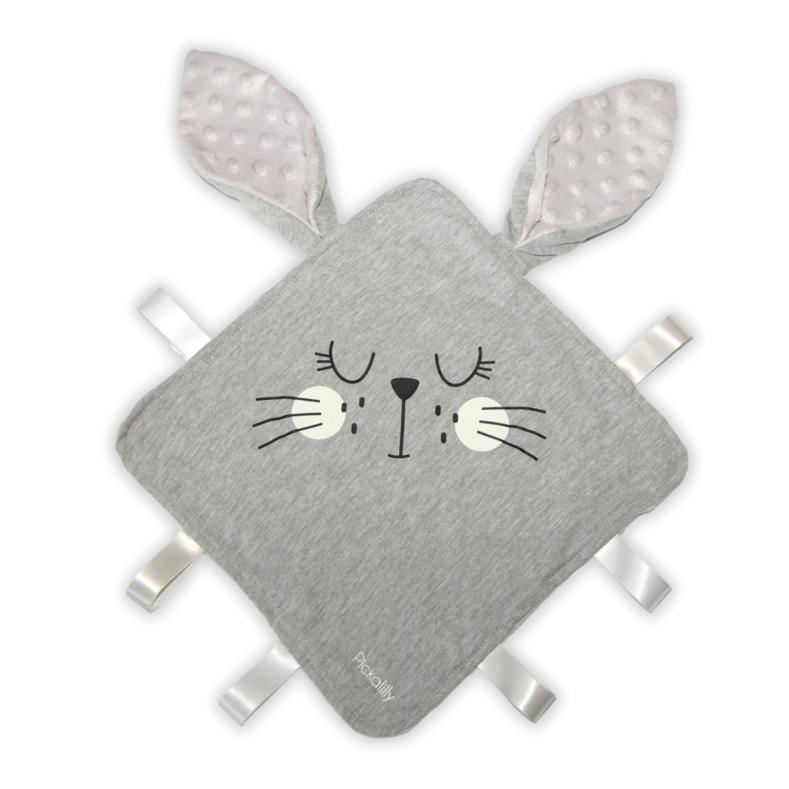 Grey Melange Bunny Doedoe