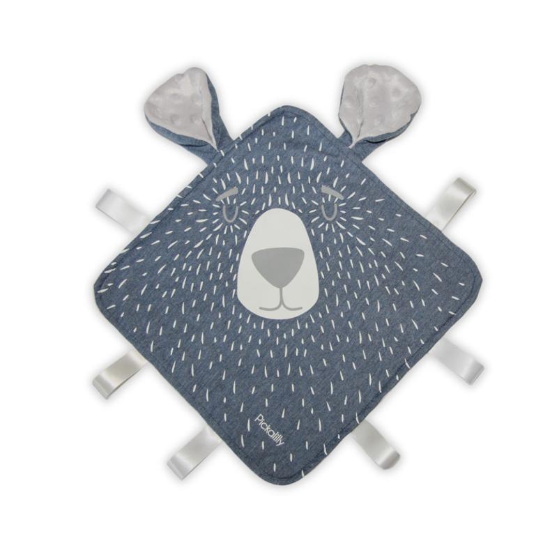 Blue Melange Teddy Doedoe