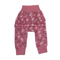 Sea pink floral harem pants