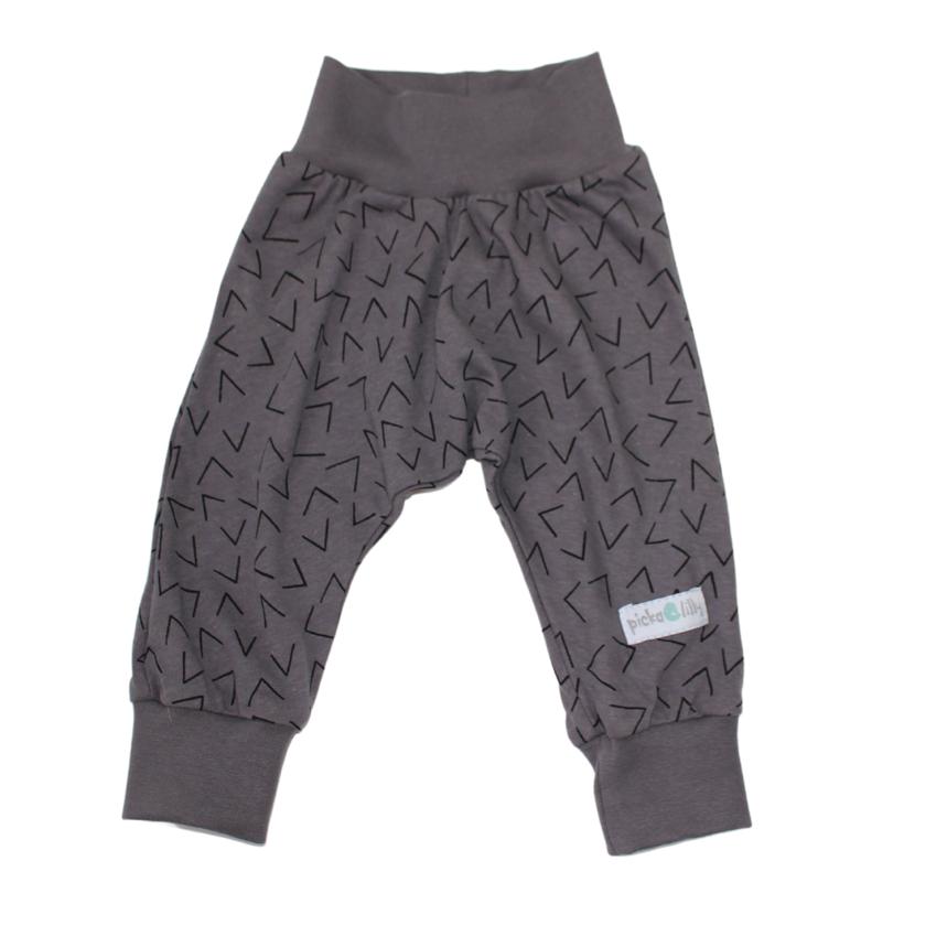 Grey tictac harem pants