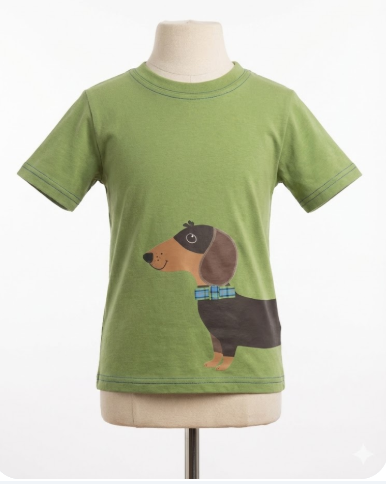Boys T Shirts Sausage Dog print