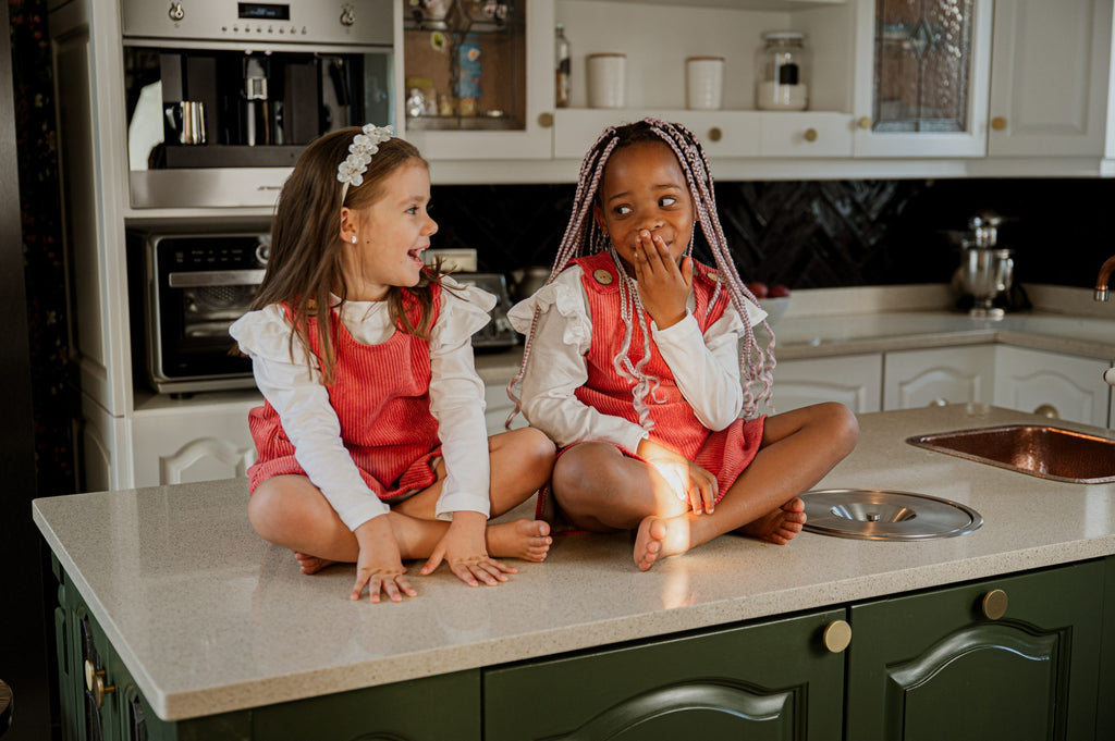 Candy Apple Pinafore (only available in Mustard Yellow and Silvery Grey)