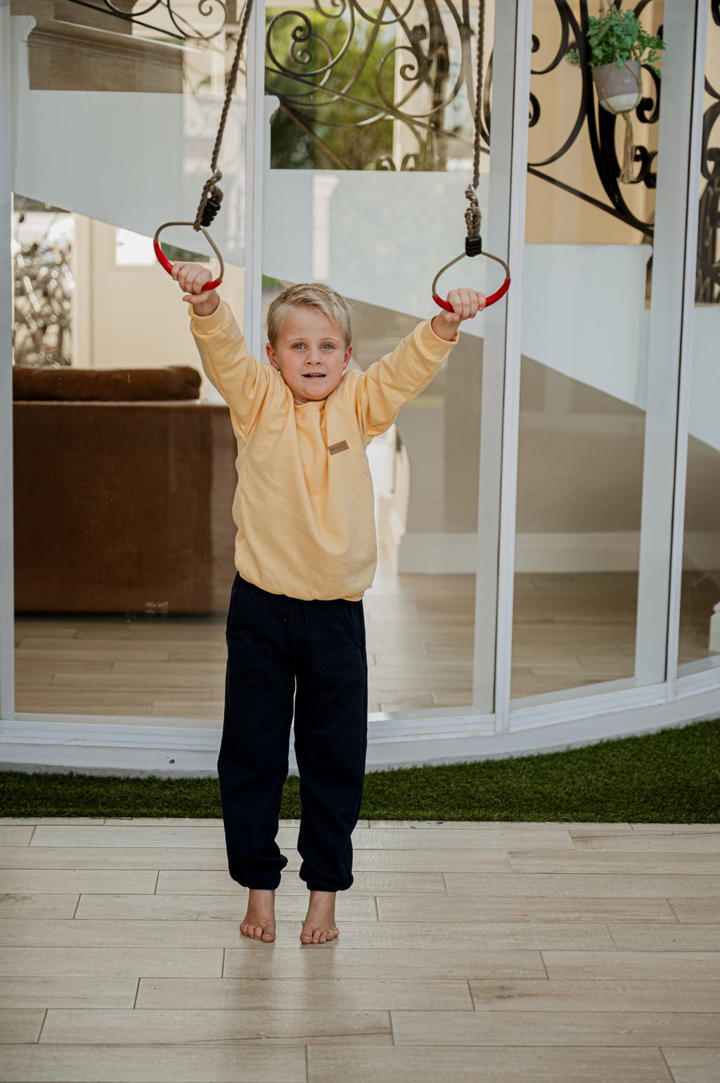 Navy Long pants with pocket