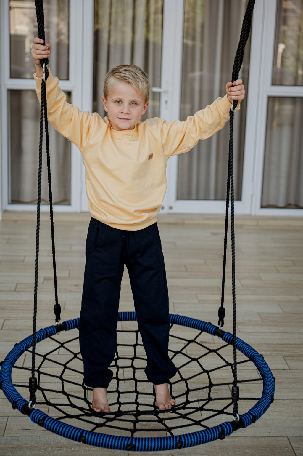 Navy Long pants with pocket